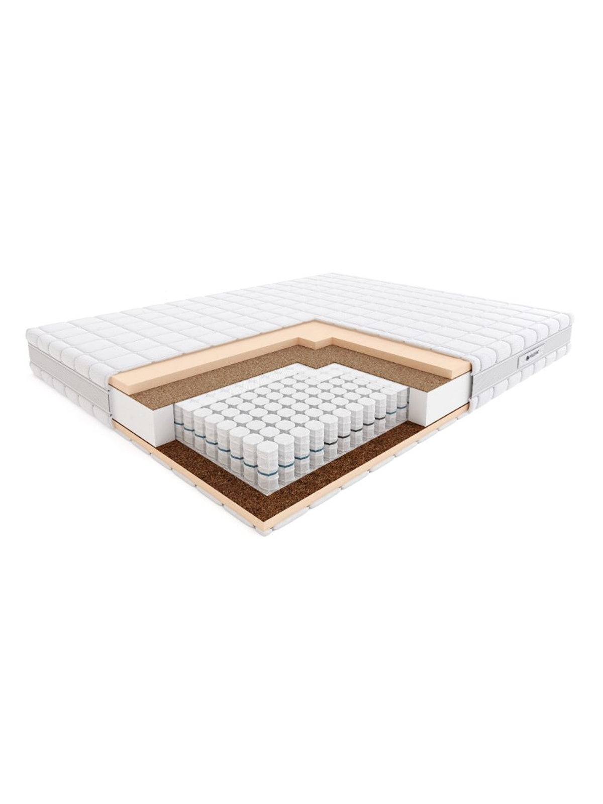 Pasodoble orvosi rugós matrac 160x200, 7-zónás zsebrugóval és profilozott habbal