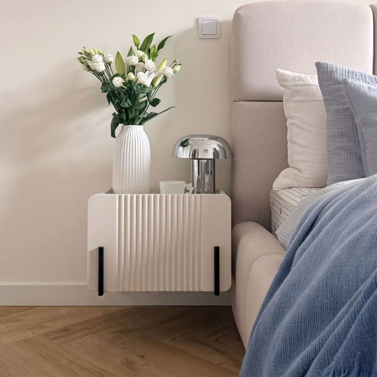 Dekoracyjne, ryflowane fronty