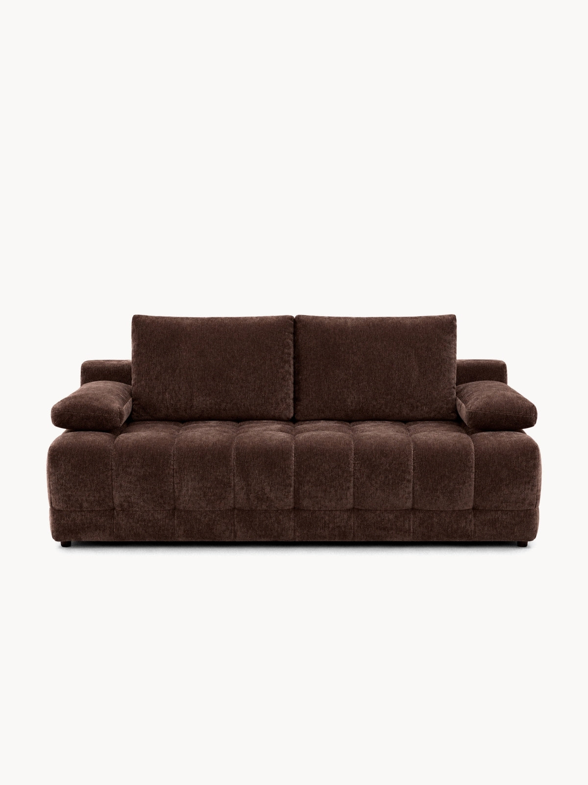 Kanapé Tuko rozkladana tárolokkal - barna chenille Vibe 26