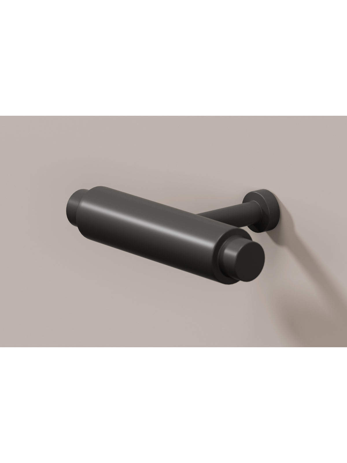 Czarny metalowy uchwyt T-bar do komody Lorini 150 cm