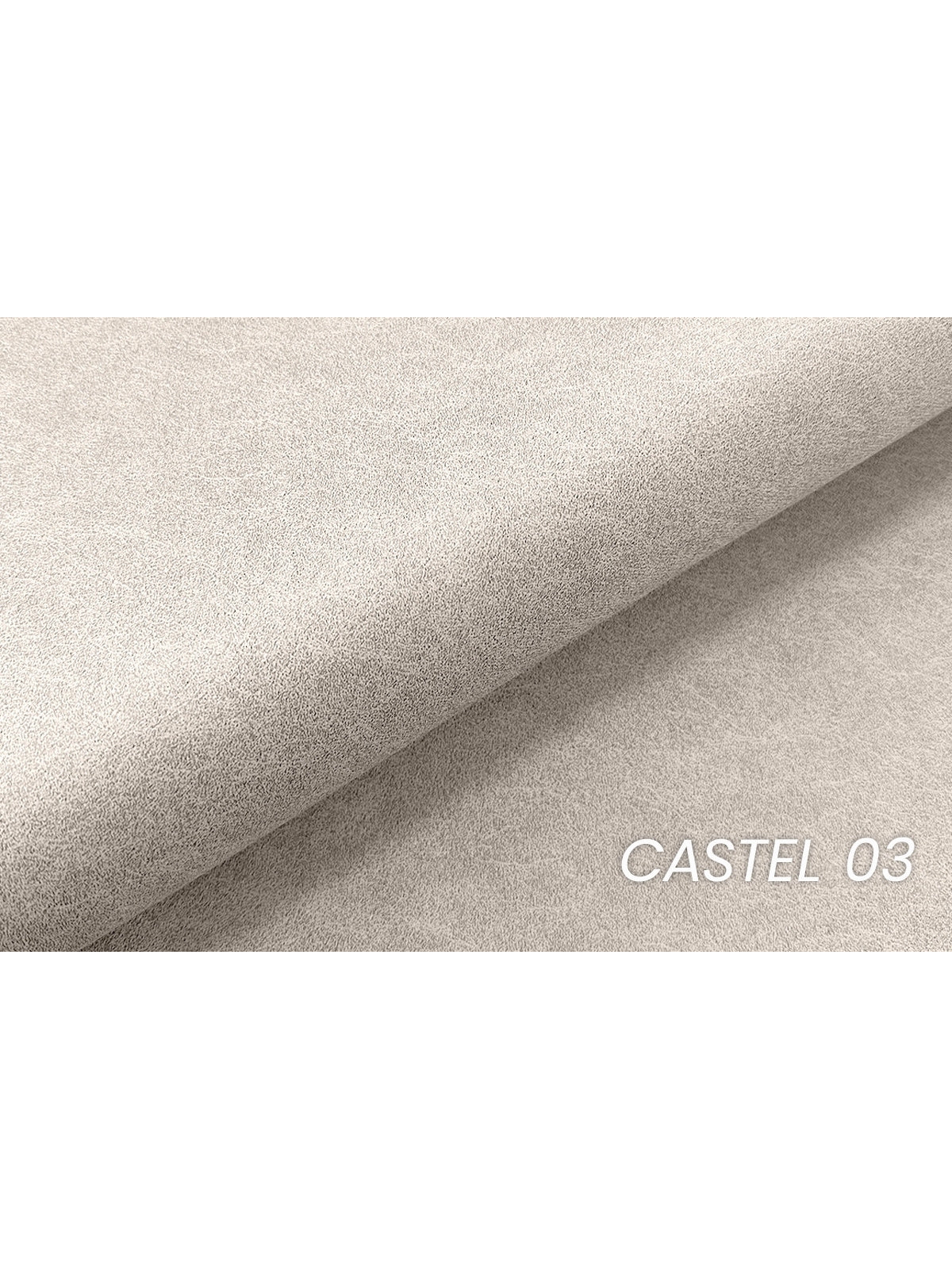 Nirello 160x200 világos bézs Castel 03 bársony kárpitozott ágy tárolóval