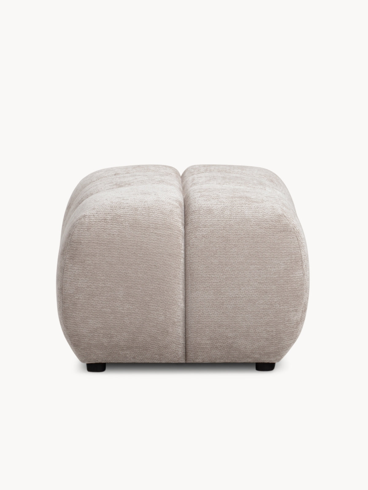 puff kárpitozott Lutario Mini - bézs chenille Vibe 08