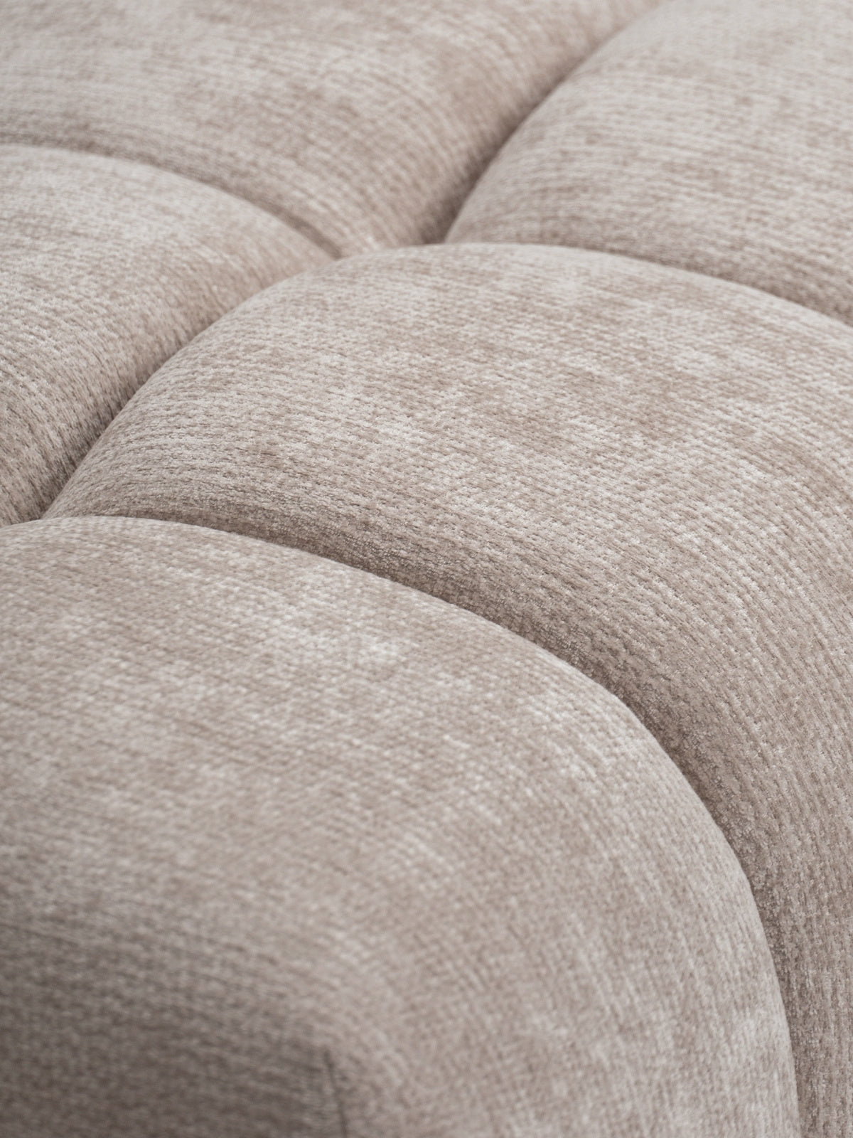 puff kárpitozott Lutario Mini - bézs chenille Vibe 08