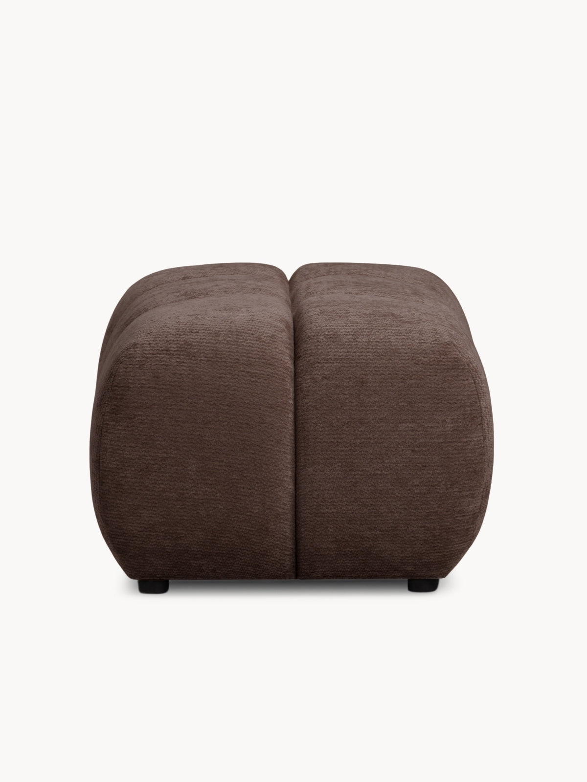 puff kárpitozott Lutario Mini - barna chenille Vibe 26