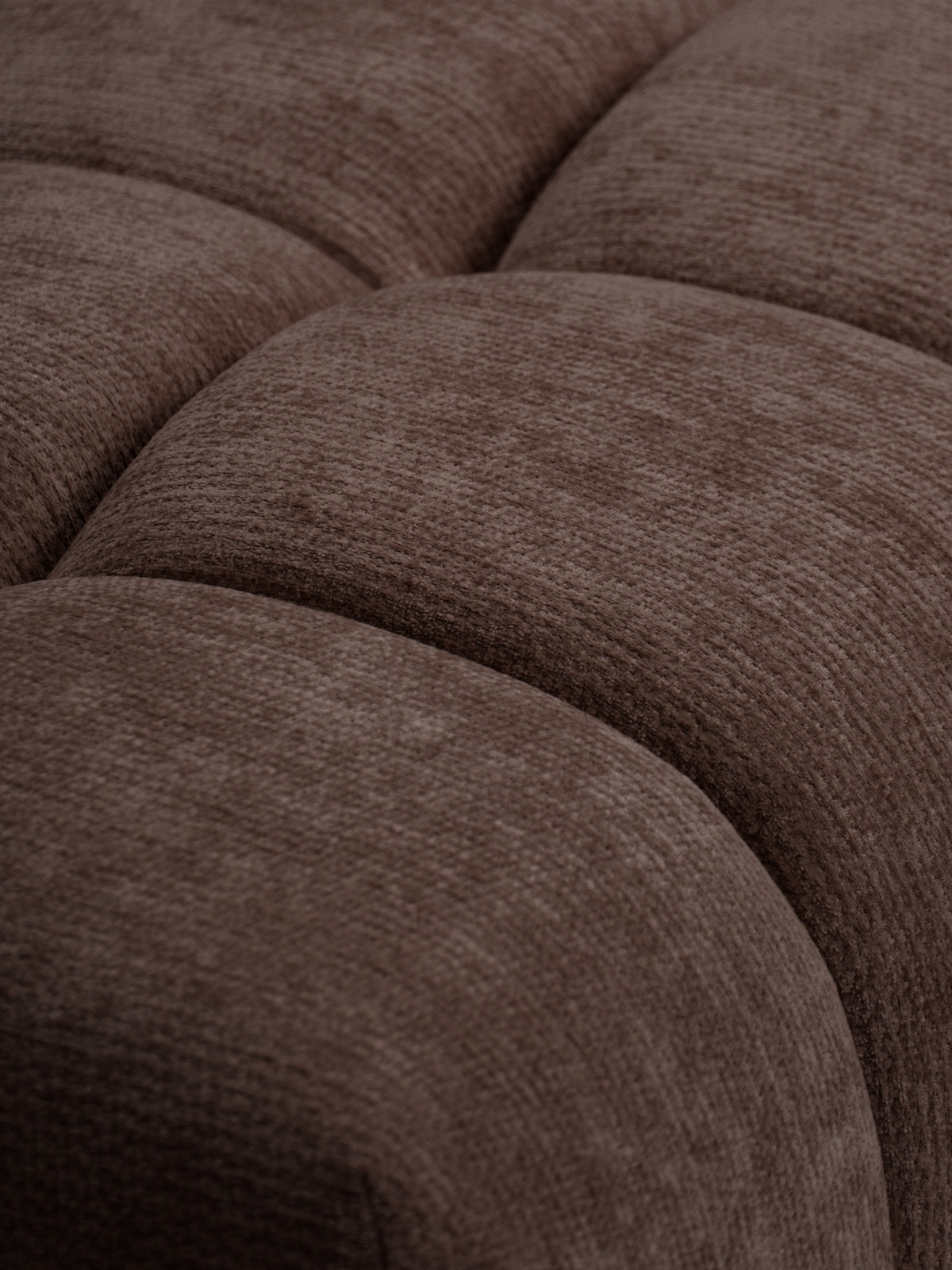 puff kárpitozott Lutario Mini - barna chenille Vibe 26