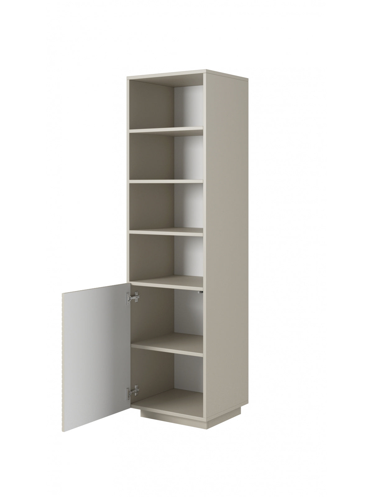 Regal Asha 50 cm z ryflowanym frontem - kasmír
