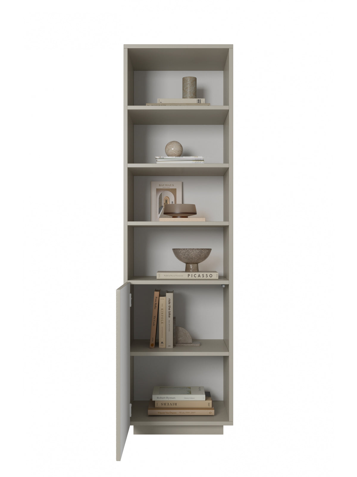 Regal Asha 50 cm z ryflowanym frontem - kasmír