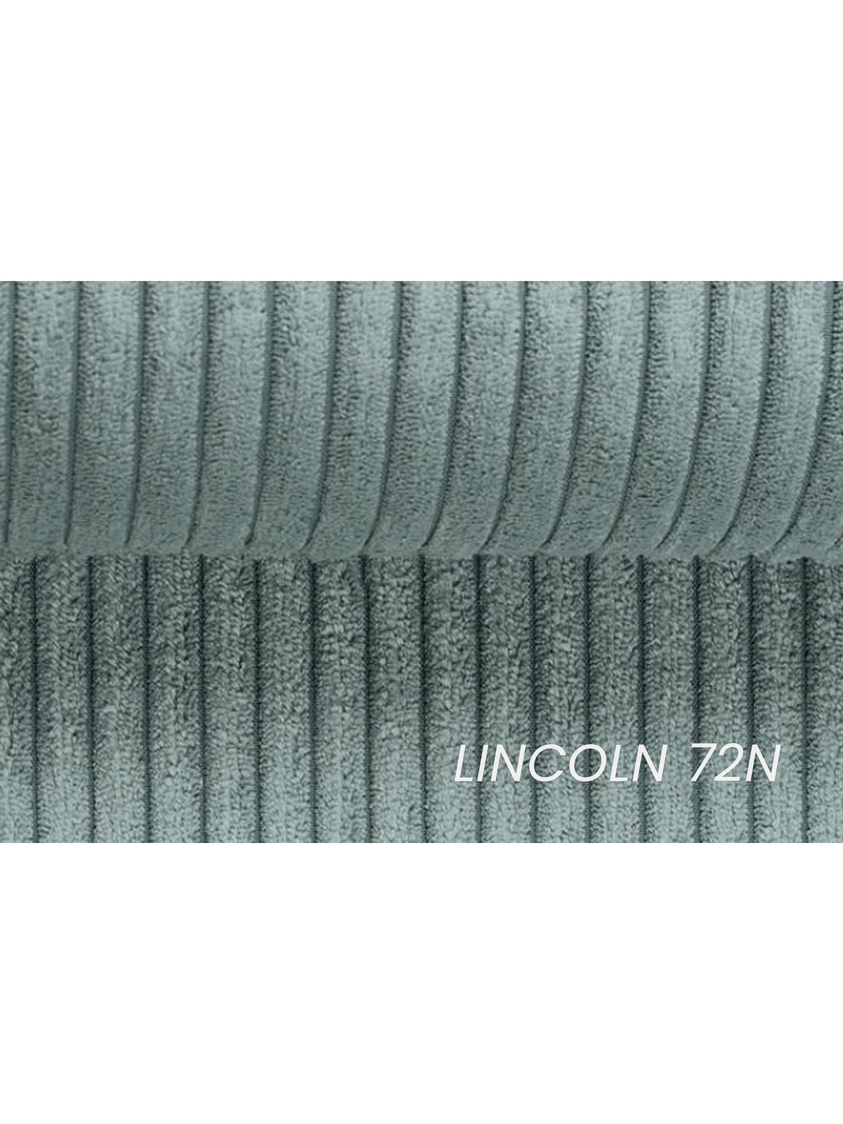 Tapczan rozkładany Maciek zielony sztruks Lincoln 72, detal tkaniny